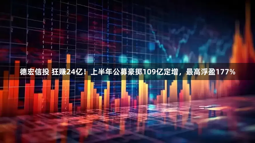 德宏信投 狂赚24亿！上半年公募豪掷109亿定增，最高浮盈177%